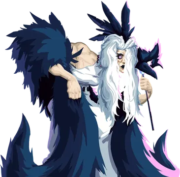 Persona de Harpia, forma animal: coruja.